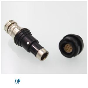 102F Body Styles Series Short Type Metal Push Pull Circular Cable Mount Plug