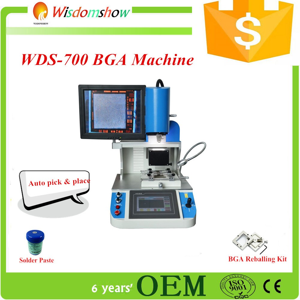 50*50mm Automatic BGA Rework Station 2600W WDS 700 IC Repairing Machine