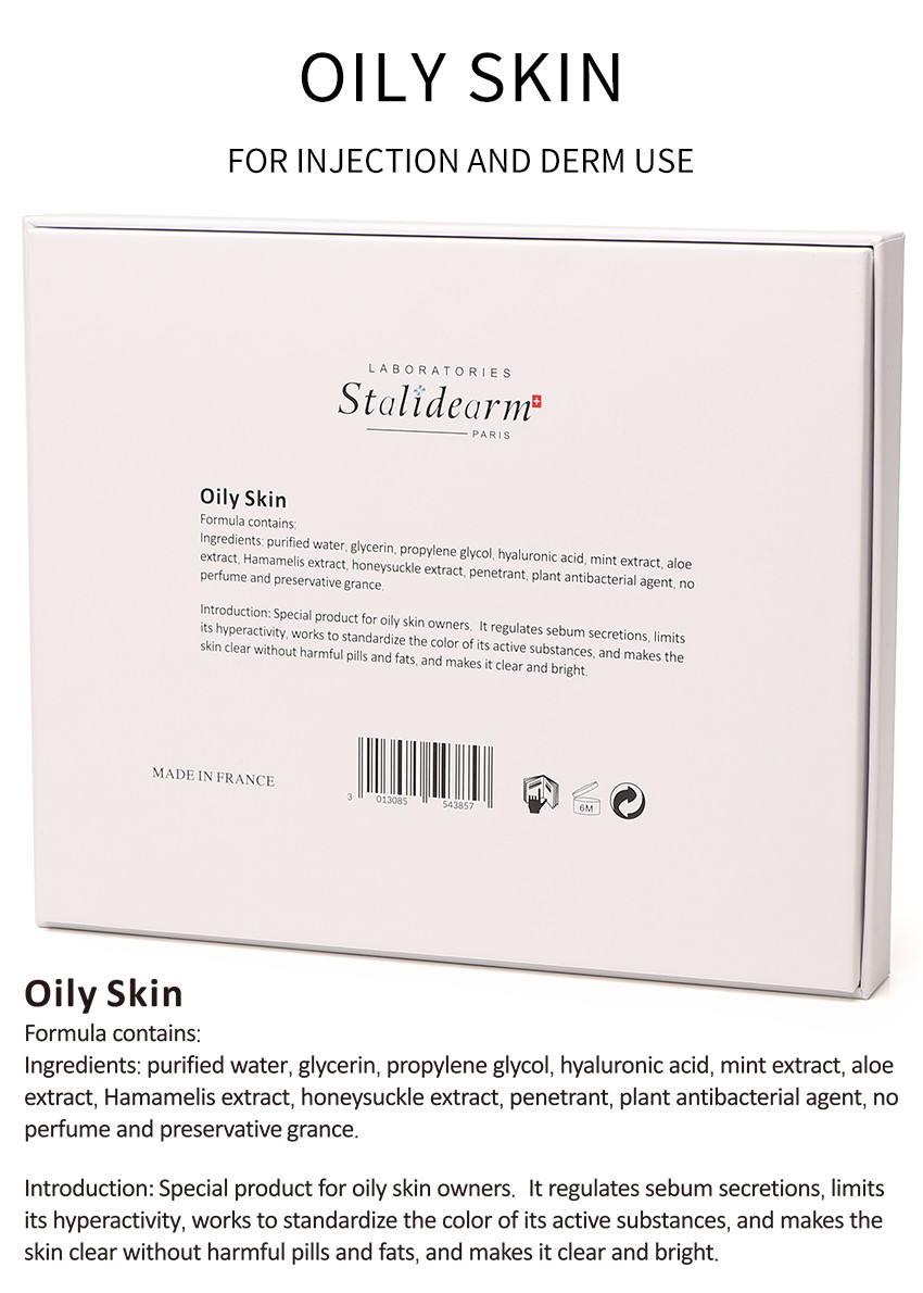 Oily Youth Serum Injection ‏Oil Control Mesotherapy Skin Treatment