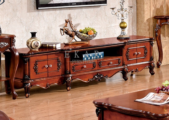 French style Antique classic TV stand Set