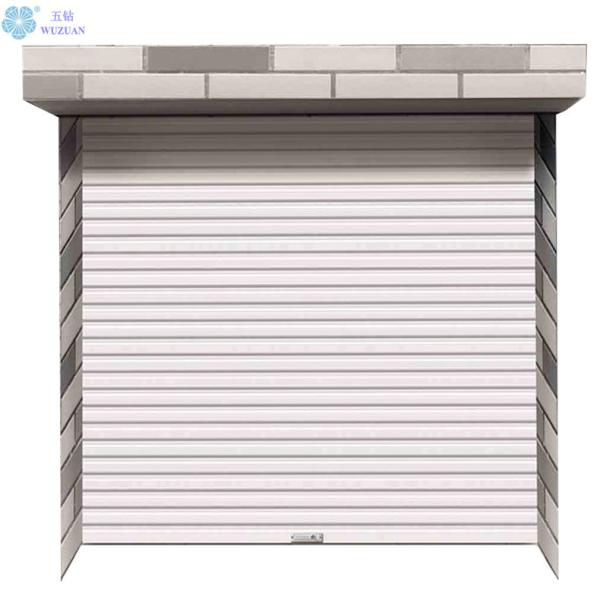 Aluminum 50mm 80mm 90mm 130mm Hurricane Industrial Garage Roller Up Doors