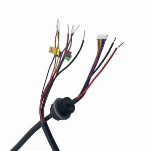 China Custom Electrical Wire Harness IP66 Waterproof Outdoor Cable Assembly ZH1.5-6PIN 119 factory