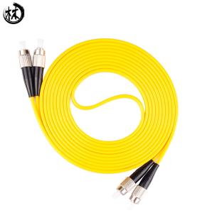 China LC-LC UPC DX Fiber Optic Patch Cord High Tensile Strength For Telecommunication on sale