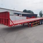 40ft Container Flatbed Semi Trailer 40 feet Truck Semi Trailer Flatbed Trailers