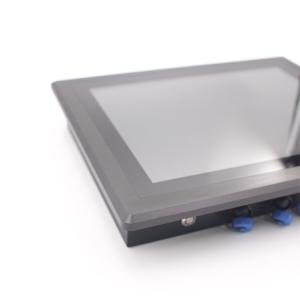 China Industrial 12V Wall Mount Touch Screen Panel PC With Capacitive Touch 64GB Storage 4GB RAM factory