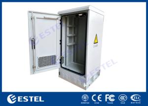 China Single Wall Steel 20U Weatherproof Outdoor Telecom Cabinet For Electronic Equipment factory
