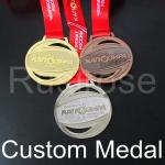 Customized marathon medals, custom metal medals, honorary medals, sports medals,