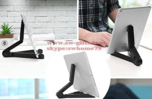 China Flexible Tablets Phone Stand Case for iPad 2 3 4 Air 2 Mini for iPhone 4 5s 6 6S Plus For Galaxy S5 S6 Edge 360 Folded factory