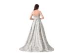 Sweetheart Unique Off Shoulder Long Womens Evening Gowns Embroidery Decor