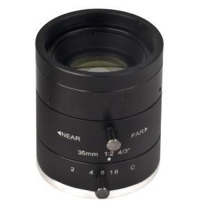 China 3/4&quot; 12mm C mount 5 Megapixel Manul Iris Lens , good for CMOSIS CMV2000,CMV8000 factory