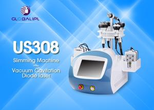China 1-50W/Cm2 Rf Cavitation Machine / Diode Laser Face Lifting Body Slimming Machine factory