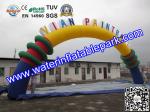 Outdoor Inflatable Gate Arch for Advertising , Custom Inflatable Archway