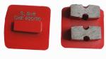 Concrete Floor Metal Abrasive Shoes Diamond Grinding Pads For Husqvarna Redi -