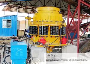 China CE ISO 2500tpd Tracked Stone Cone Crusher For Concrete Mixing Mining Coal factory