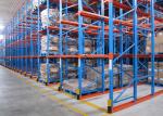 Logistics Center Industrial Steel Drive In Pallet Racking System For Warehouse