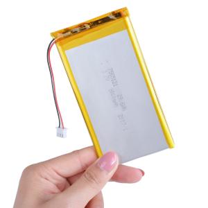 China Lithium Ion Polymer Rechargeable Lipo Battery Pack 7565121 3.7V 8000mAh factory
