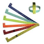 Waterproof Disposable PP Paper variety colors UHF RFID Chip Wristband Bracelet