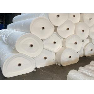 Soil Filtration / Roadway Stabilization Non Woven Geotextile Fabric 8 Oz