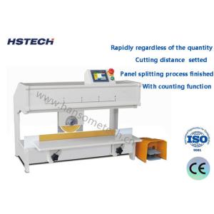 Double Linear Blade Cutting Pneumatic PCB Separator Ultra Low Cutting Force