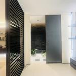 Cloakroom Wardrobe Glass 3mm-12mm Thickness Black Wardrobe Closet