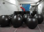 Factory Supplier Top Sale Fiberglass Planters Resin Fiberglass Flower Pots For