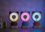 Ling long Rabbit Handy desk led light fan / usb charge li-ion battery windy air