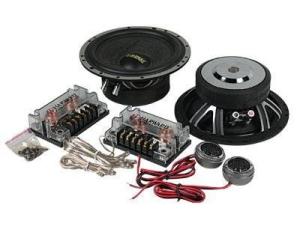 China 20KHZ Component Car Speaker, 4 Ohm , 75W Two Way Car Speaker Woofer factory