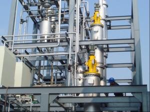 China Electricity Custom Molecular Distillation Apparatus High Vacuum Degree factory