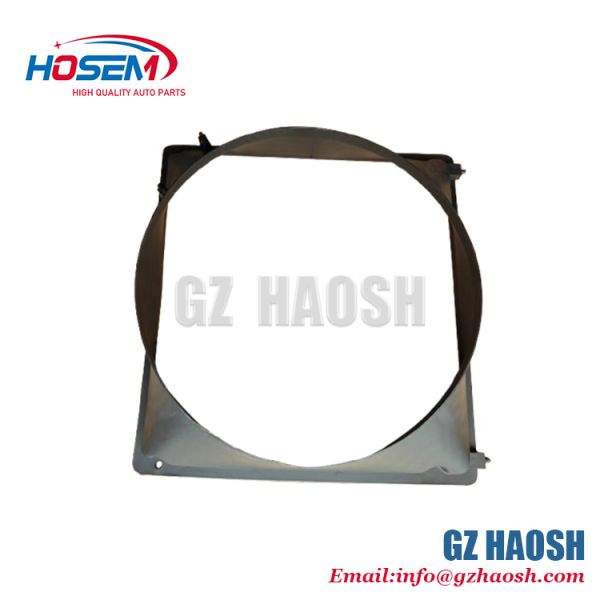Plastic Fan Shroud Cover OEM Standard for ISUZU NPR 4HG1T Engine 0.52kg