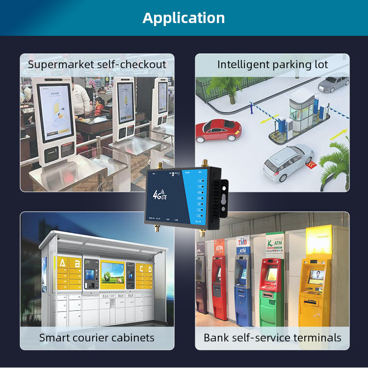 Car Portable Wireless Wifi Router 300mbps 4g Industrial With SMA External Antenna