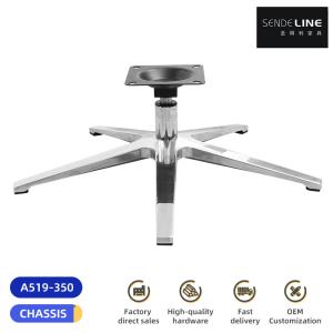 China Assembly Required - Lumbar Support and with Aluminum Office Chair base High quality aluminum is durable factory