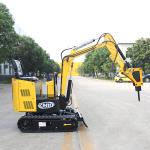 1.2 Ton Electric Crawler Mini Excavator Good Climbing Ability Agricultural 1Ton