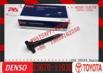 Diesel Fuel Injector 23670-11030 Common Rail Fuel Injector 2367011030 For Toyota