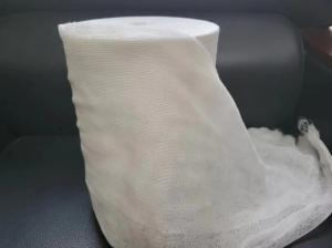China Breathable Sterilized Cotton Gauze Rolls for Absorbency Hypoallergenic White Medical Dressings factory