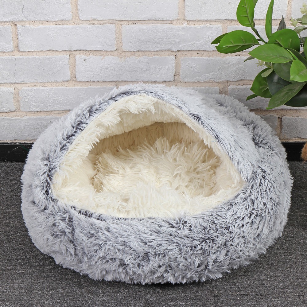 clamshell dog bed