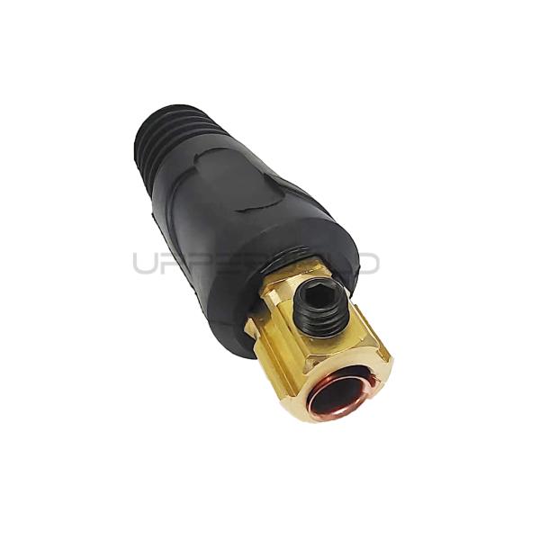 Euro Type Welding Cable Joint Socket Quick Connector for Welder Machine 35-50 Wire Section