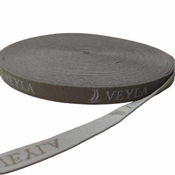 Jacquard Elastic Band Custom Logo&Color Nylon Soft Waistband For Underwear