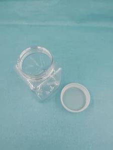 China PET Material Plastic Jar For Food , 250ml Plastic Bottle Storage Containers OEM ODM factory