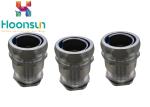 IP68 Customized Locked Type Metal Hose Fittings For Metal Flexible Pipe