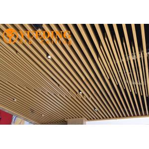 Roof Ceiling Materials Aluminum Alloy Square Tube Suspended Ceiling
