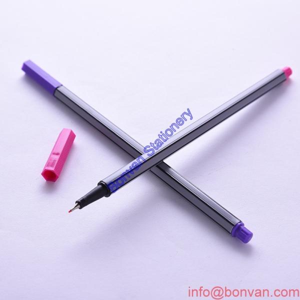 China 0.4mm fine tip Fineliner Color Paint Marker Pen with Water based Ink,paint book drawing factory