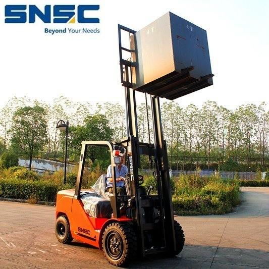 Customization 4ton Standard Fd40 Isuzu Diesel Forklift Truck 1070*150*50mm Fork