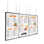 Ultra Narrow LCD Advertising Display Module Digital Menu Boards For Restaurants