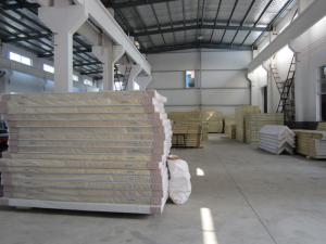 China Insulated Freezer Room Ppgi 42kg/M3 Clean Room Sandwich Panel factory