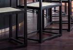 Modern Banquette Booth Style Dining Set / Restaurant Table Chair Sets