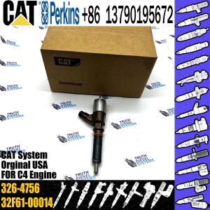 China Diesel Fuel Injector 326-4756 32F61-00014 For CAT Excavator C4.2 Engine on sale