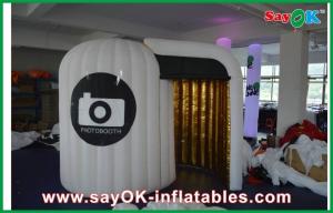 China Professional Photo Studio Gaint Inflatable Photo Booth , Portable Rounded Strong Oxford Cloth Photo Booth factory