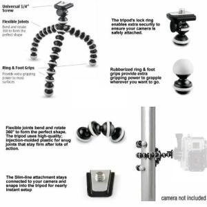 China Gripster Flexible Compact Camera Tripod factory