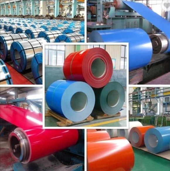 Factory Supply 0.12mm- 0.6mm Color Coated Steel Prepainted Steel Coil PPGL PPGI