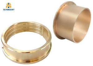 China Centrifugal Casting C86300 Flanged Bronze Bushings Good Rotation Accuracy factory